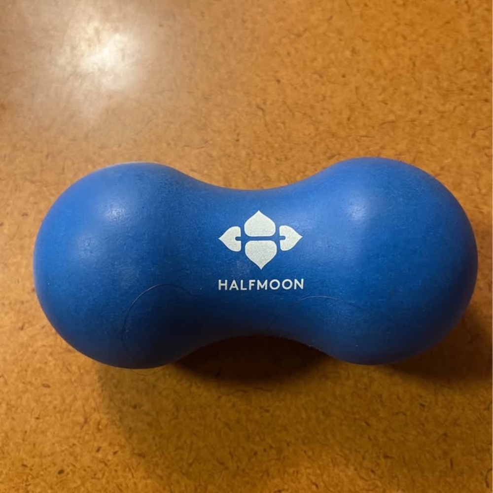 Half moon peanut massager